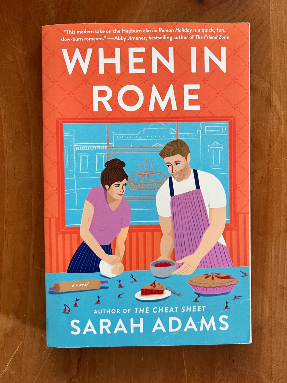 When in Rome, Sarah Adams - Romance novel, novel, book